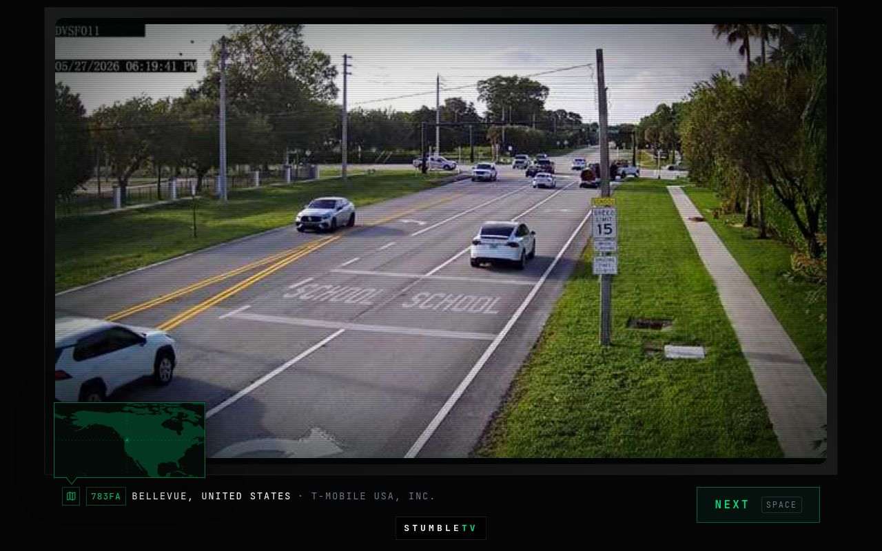 Homepage screenshot of stumbletv.alectrocute.workers.dev